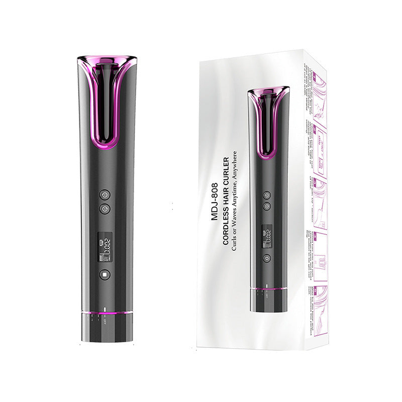 AURACURL™ Smart Cordless Ceramic Curling Wand