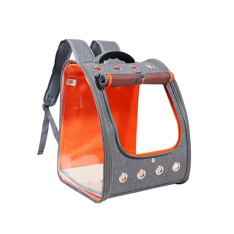 Furniche Premium Pet Backpack Full Transparent
