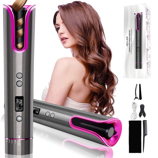 AURACURL™ Smart Cordless Ceramic Curling Wand