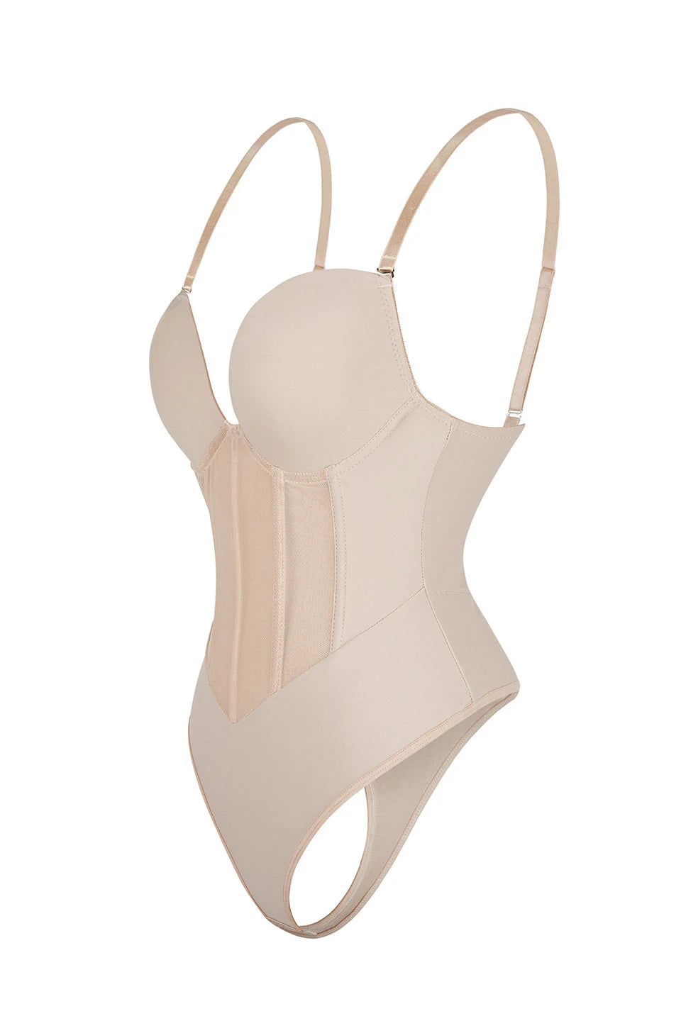 Furniche Silhouette Pro – Backless Deep V Sculpting Bodysuit