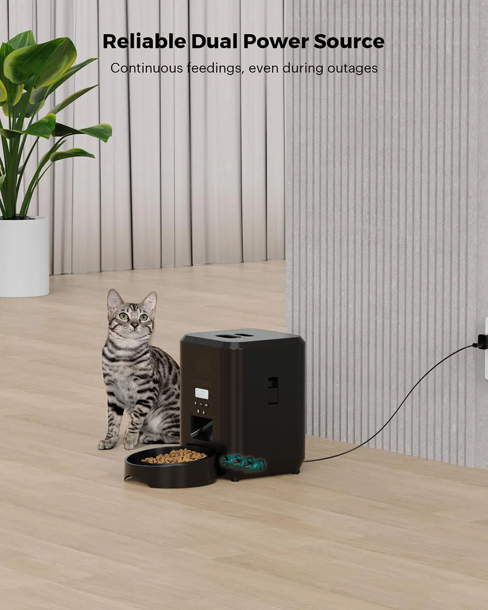 Furniche Smart Pet Feeder Automatic