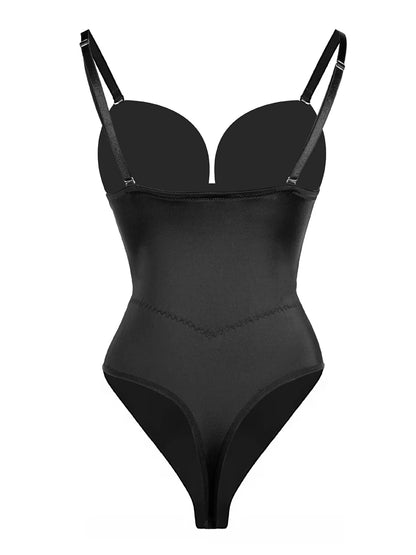 Furniche Silhouette Pro – Backless Deep V Sculpting Bodysuit