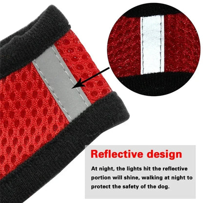 FurNiche™ Adjustable Mesh Pet Harness & Leash Set