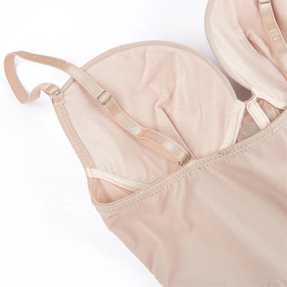 Furniche Silhouette Pro – Backless Deep V Sculpting Bodysuit