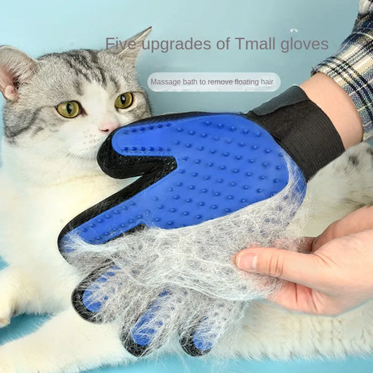 Silicone Pet Grooming Gloves by FurNiche