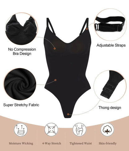 ContourLuxe™ High-Elastic Seamless Body Shaper