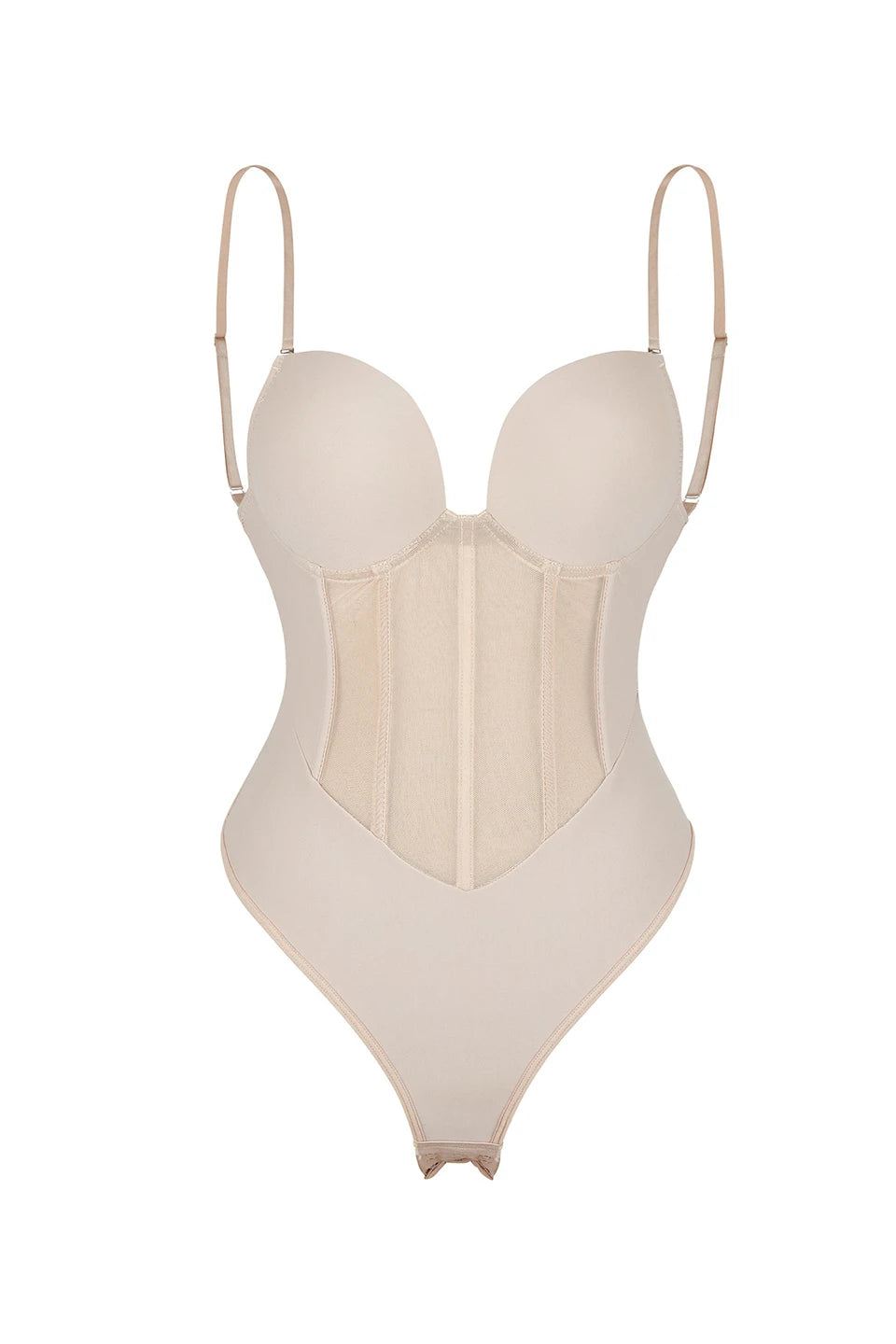 Furniche Silhouette Pro – Backless Deep V Sculpting Bodysuit