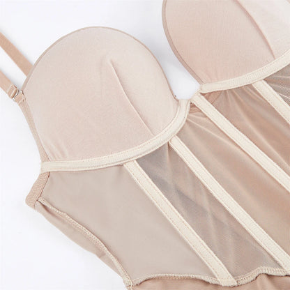 Furniche Silhouette Pro – Backless Deep V Sculpting Bodysuit