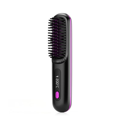 LUXSTRA™ 2-in-1 Wireless Hair Straightener Brush
