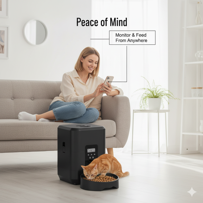Furniche Smart Pet Feeder Automatic